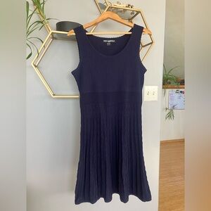 Knit Ribbed Skater Tank Dress